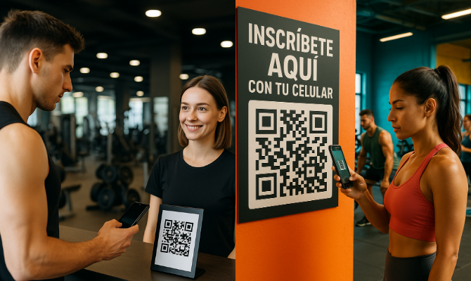 Beneficios de los QR en inscripciones