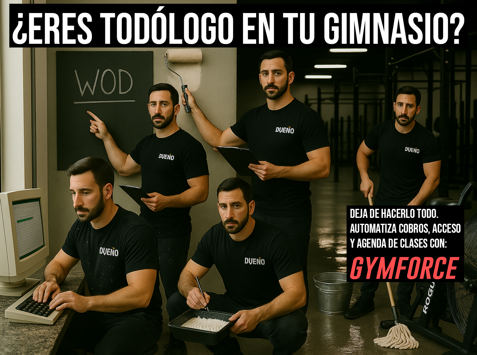 El dueño de gimnasio todólogo: del sueño al desgaste (y cómo recuperarlo)