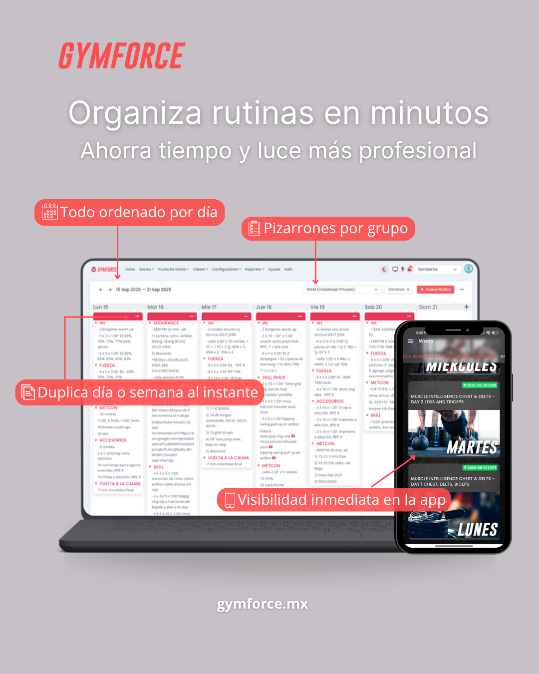Organizar rutinas no debería quitarte tanto tiempo