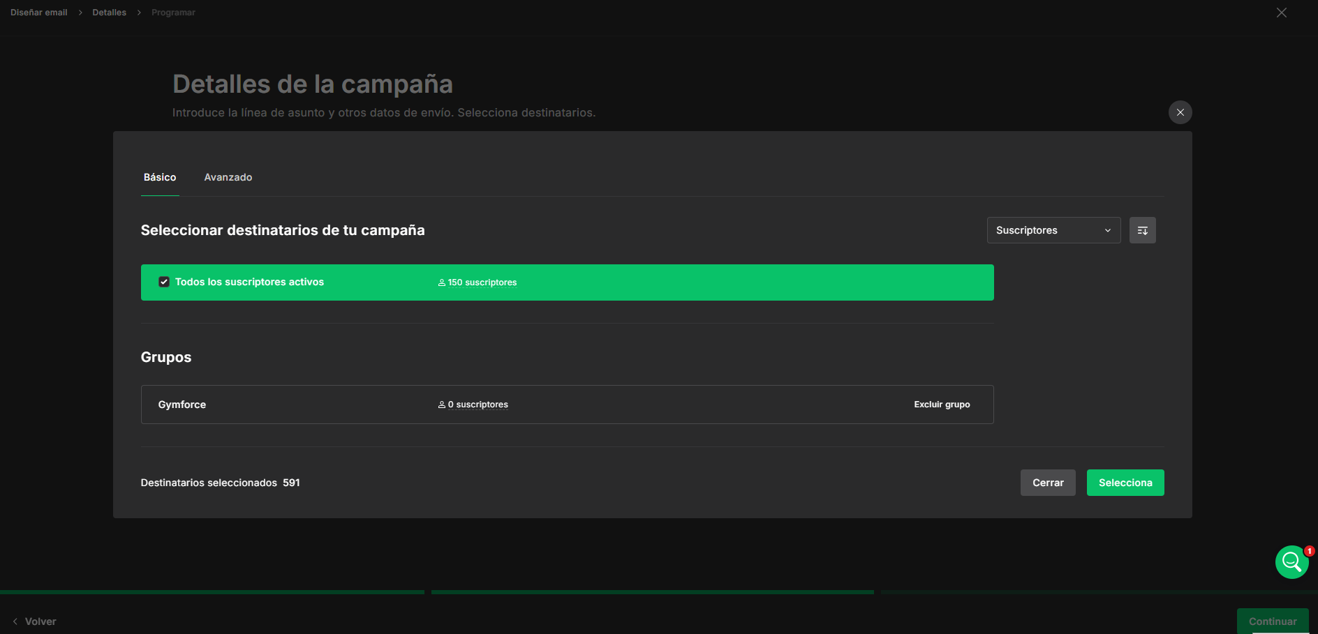 Cambia tu logo en MailerLite