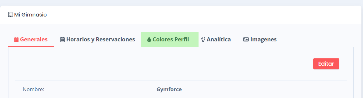 Opcion Colores Perfil