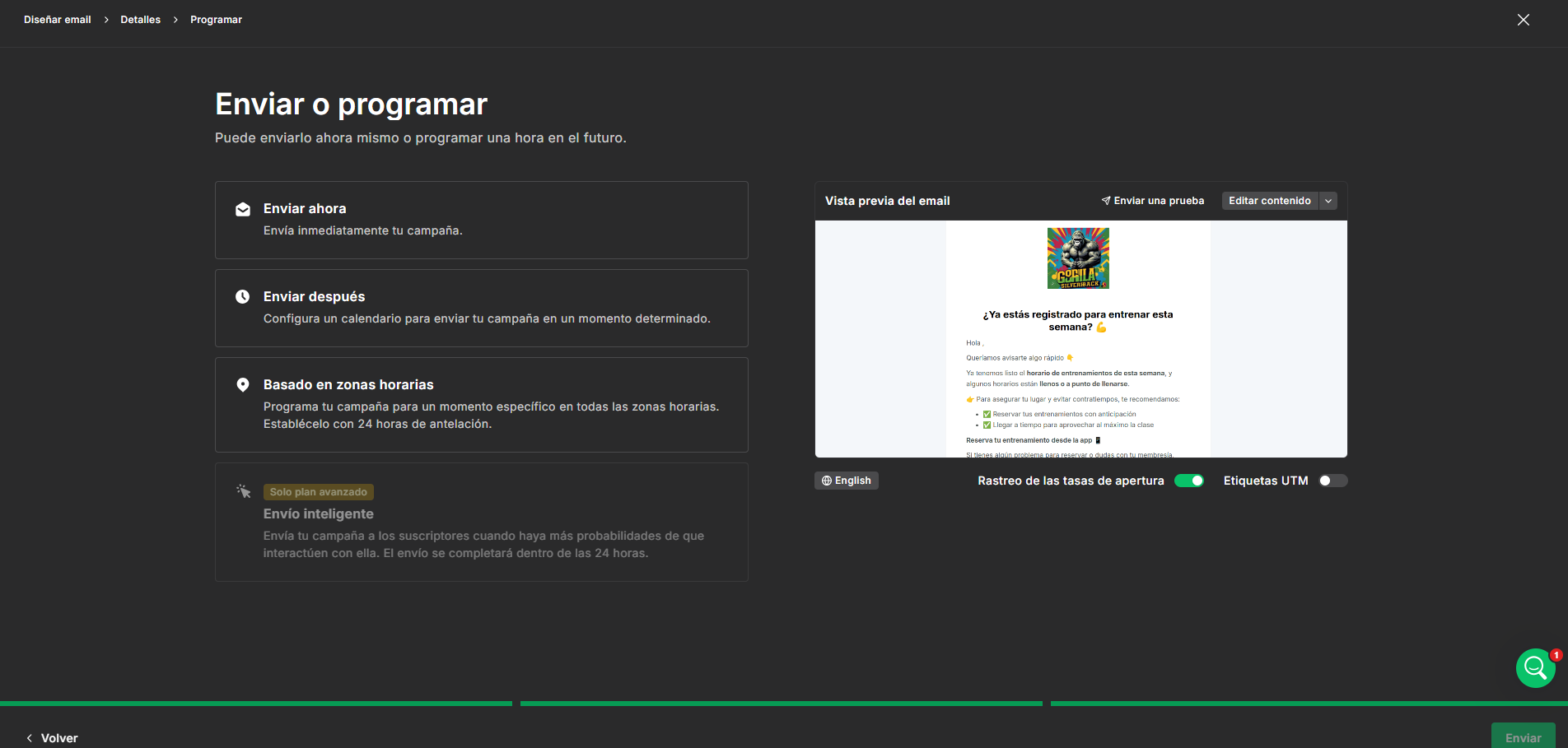 Cambia tu logo en MailerLite